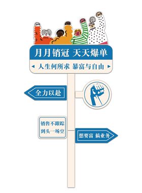 好货销售办公司室墙装饰标语贴企业文化电商部门爆单氛围场景布置