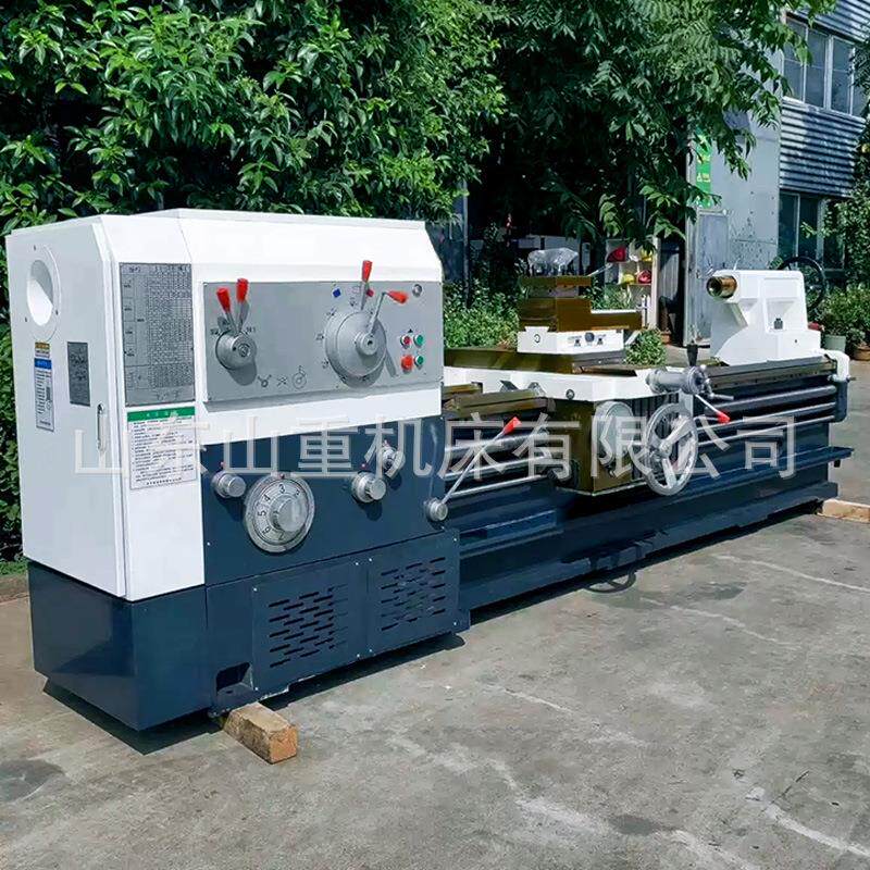 【山重重工】实力工厂CW6180X1.5米车床导轨宽600整体床身普车