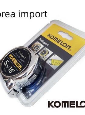 韩国进口Komelon日本卷尺5.5m尺双面公制钢卷尺19mm