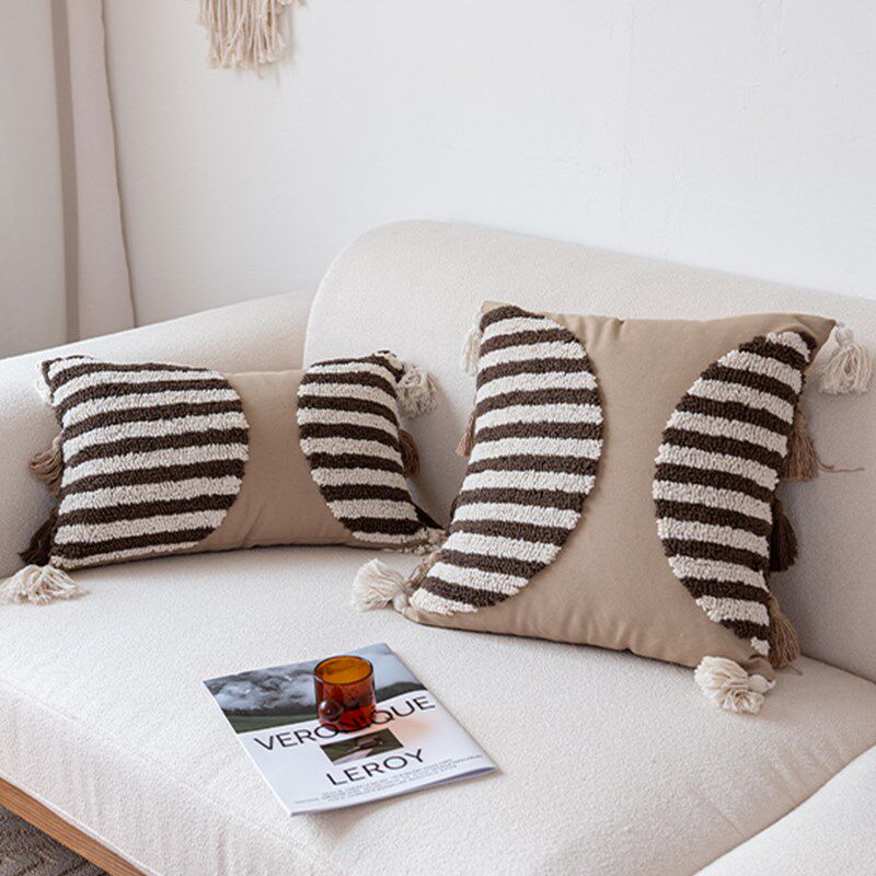 摩洛哥手工流苏抱枕套q不含芯方枕卧室抱枕客厅沙发靠枕靠垫腰枕