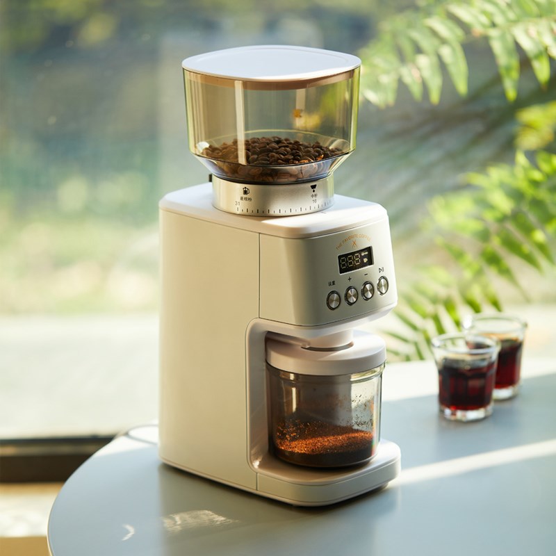 远岸电动咖啡豆研磨机全自动咖啡机家用商用手冲意式X控定量磨豆