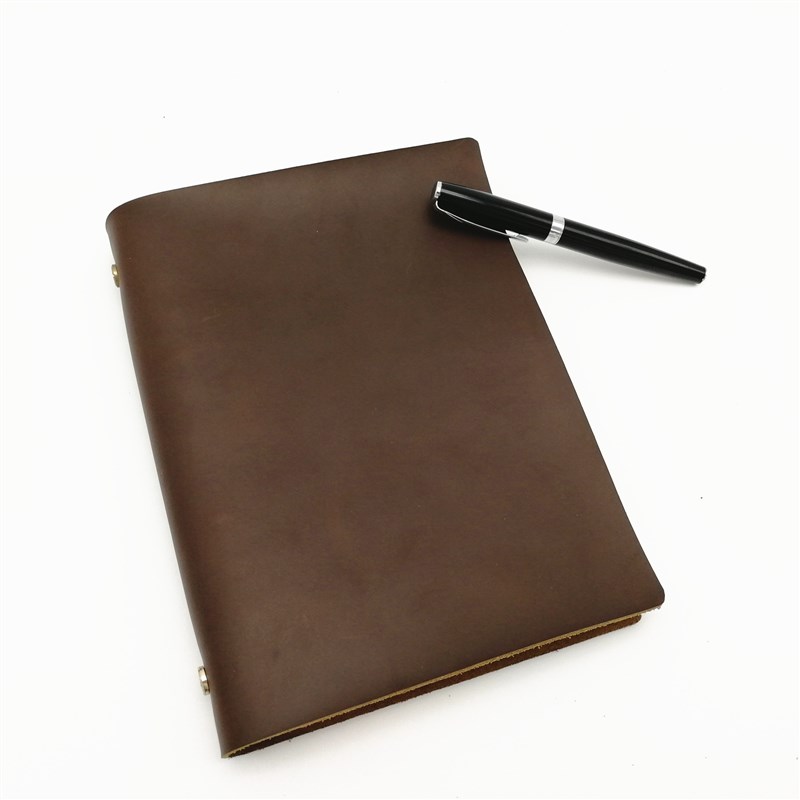 没有名字新款真皮k活页手账本记事本纯牛皮复古牛皮纸高档笔记本