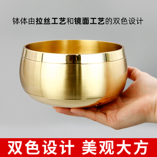日式精品铜磬纯铜法器家用u供奉铜罄佛音钵盂颂钵音钵碗冥想钵静