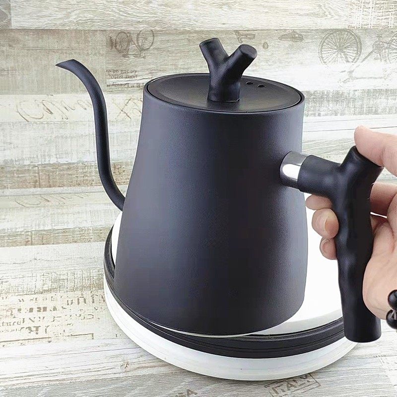 不锈钢加厚手冲i咖啡壶长嘴细口壶分享壶冲泡壶电磁炉烧水茶壶防