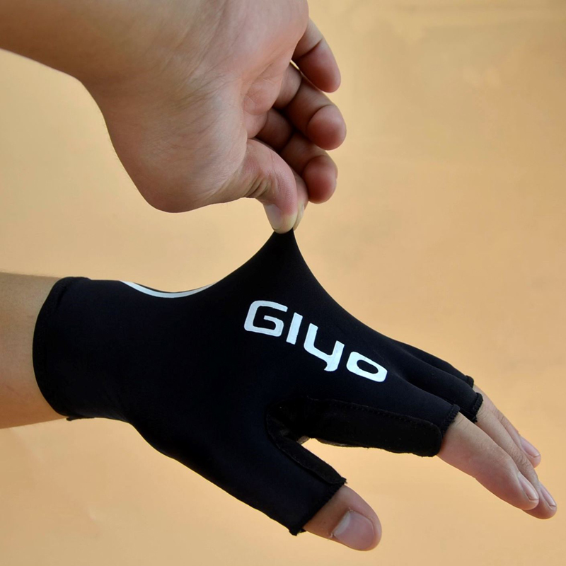 山地公路自行车骑j行半指手套 高弹透气短指 长指男女减震爬山全