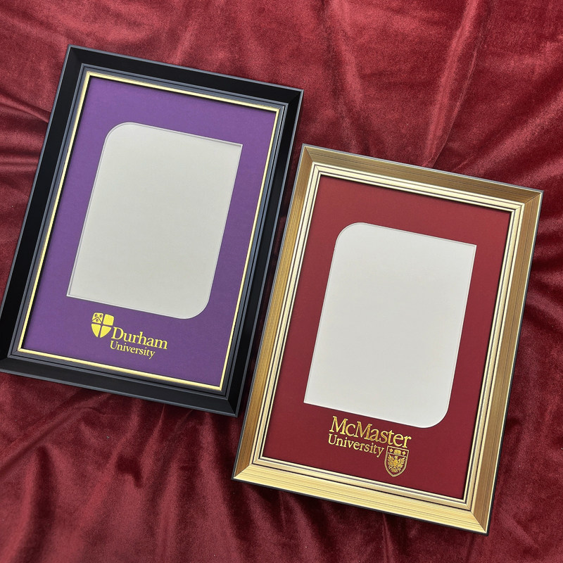 照片装裱c框实木相框摆台复古美式画框轻奢相框a4展示框毕业照片