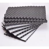 阻燃自粘波峰棉下水道吸r音珍珠棉排水管静音王卫生间包管道隔音