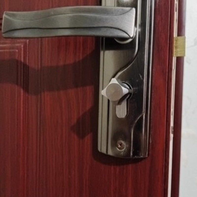 孔距125房门锁小50铁锁u卧室锁把手钢木门锁换锁工程老式面板锁具,基础建材,机械门锁,淘宝优惠券,粉丝福利购,淘宝优惠卷