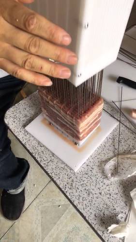 商用扁肉串穿串器穿肉串神器模y具神器穿串机羊肉串机器烧烤穿肉