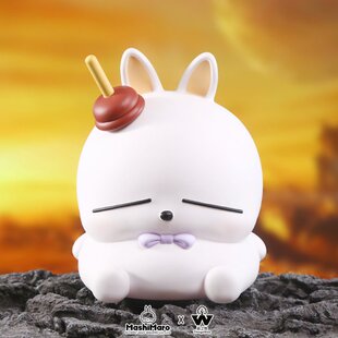 流氓兔摆件 卡通可爱流氓兔大号存钱罐磁吸配件设计桌面摆件