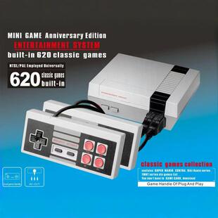 现货供应NES合一电视游戏机双人对战红白位NES款 家用