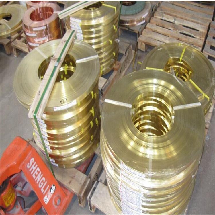 供黄压铜可带 镀镍应铜黄带.黄1m0m冲CNC黄铜片箔加工价格售铜优