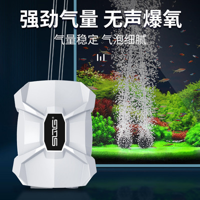 充电氧气泵超静音增氧泵钓鱼专用充氧机小型鱼箱usb便携式打氧机