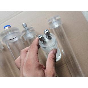 气体净化管脱水管有机玻璃干燥管除水管空管亚克力气体干燥过滤器