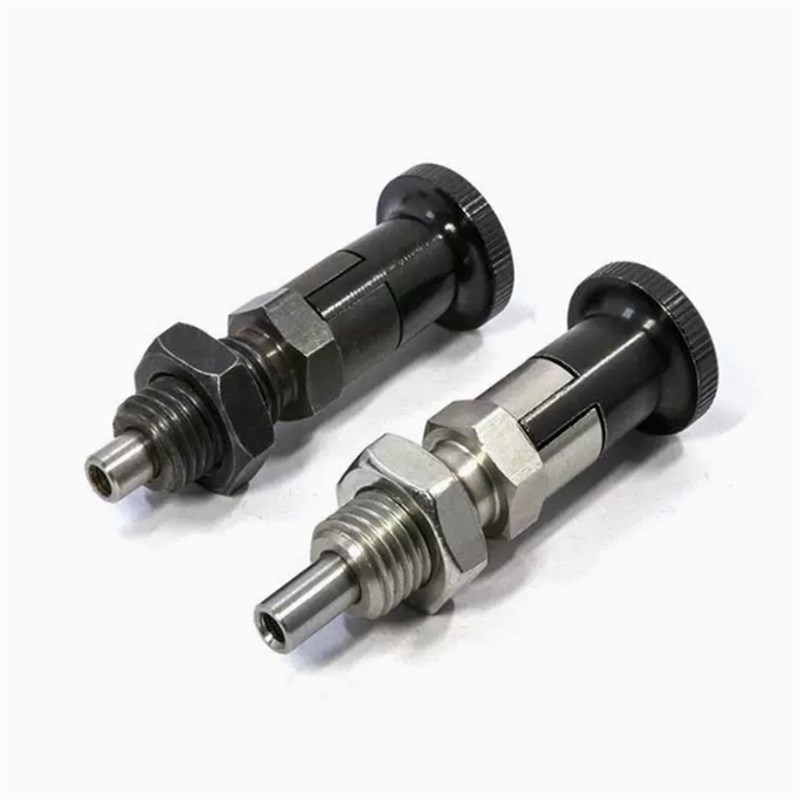 ZAQ51/ZAQ61旋钮柱塞 自锁型带卡锁分度锁PMXYAS/PMXYKS6 8 10 12