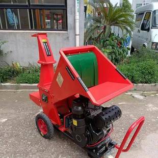 经济高效林场树枝粉碎机大口径碎枝还田机械果场枝条破碎机