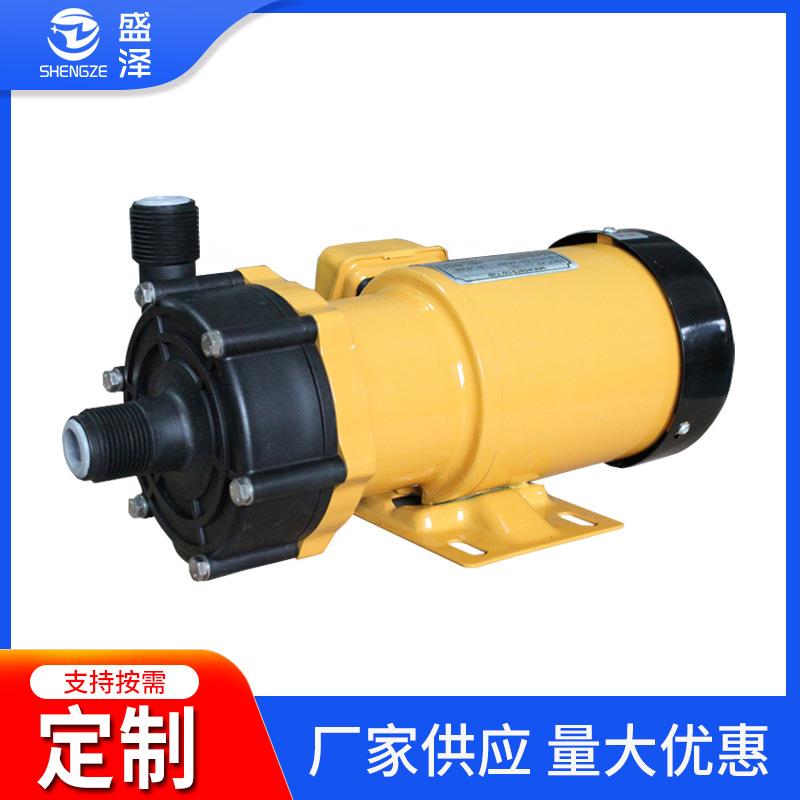 供应NH-250PS-F世博磁力泵ETFE材质电镀用卧式离心泵