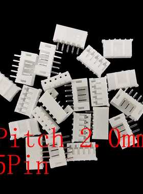 50Pcs/lot JST PH 2.0mm Ptch 2P 3P 4P5Pn Male Plug &
