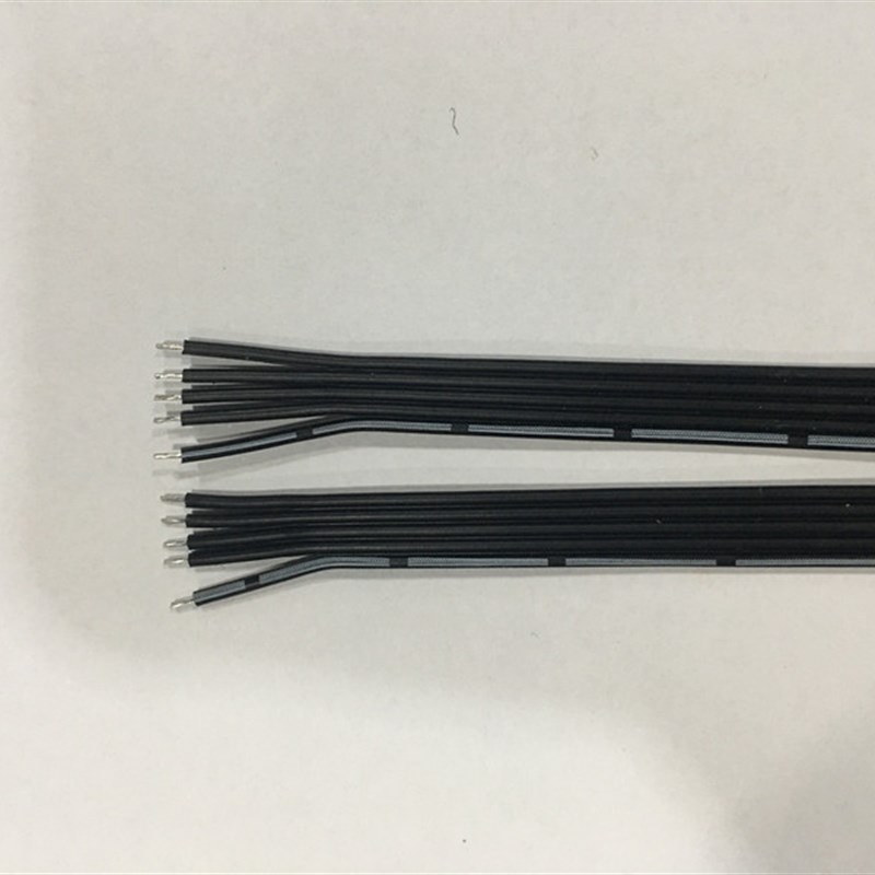 特软硅胶排线22/24/26/28/30AWG 2/3/4/5/6/14PIN超柔软高温排线