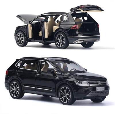 极速132 Volkswagen Tguan Znc Alloy Decast Car Model Sound An