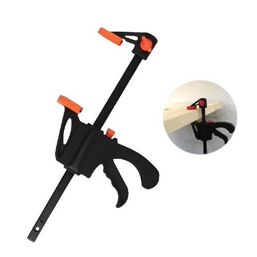 极速Woodworking Clip Bar Clamp Ftyle Grip Quick Ratchet