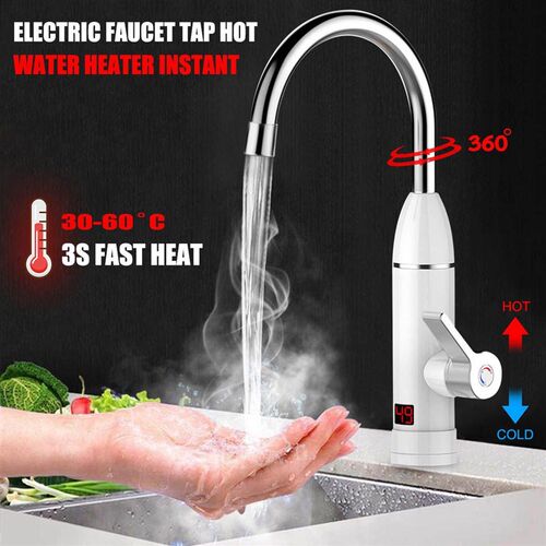 极速3000W Kitchen Electric Water Heater Instant Hot Water Ta