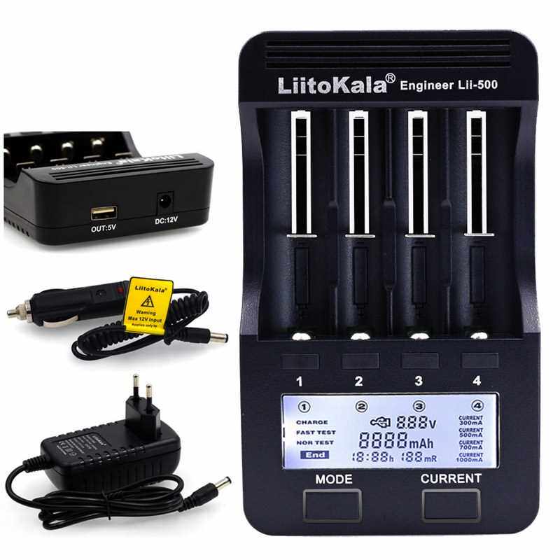 极速LiiPD4 LiiS6 Lii500s battery Charger for 18650 26650 217