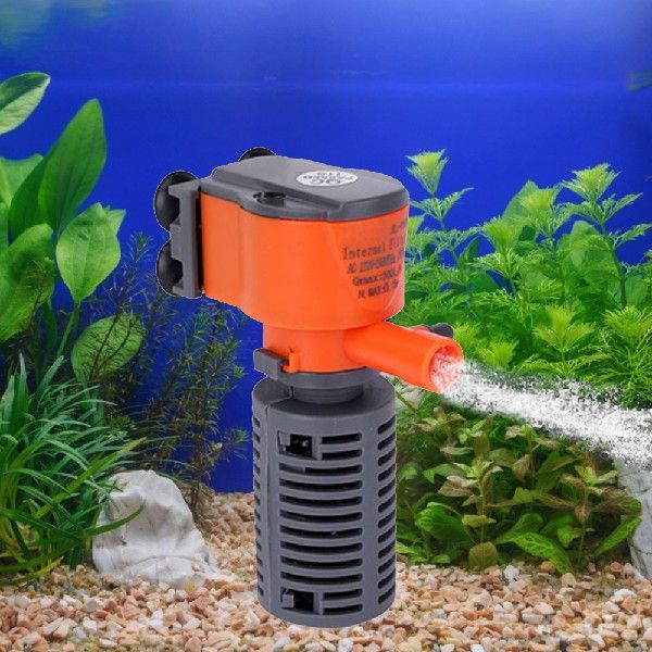 3W 5W Submersible Aquarium Filter Quiet Fish Tank Internal