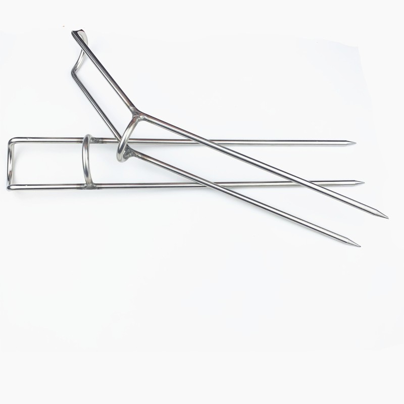 304不锈钢抛竿地插支架提竿海杆鱼竿钓鱼起竿器炮台支架垂钓装备