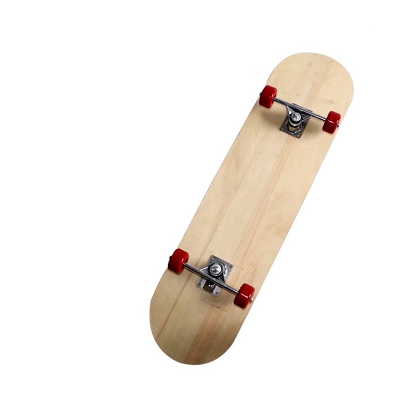 2023新款DIY手绘儿童四轮滑板枫木双面空白板装饰涂鸦幼儿园美术
