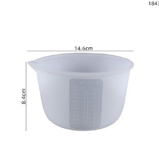 1pc 600ml Silicone Measuring Jug Cup High Quality Baking Cup