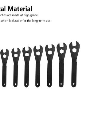 7pcs Bike Hub Cone Wrench Axle Wrenches Hubs Spanner