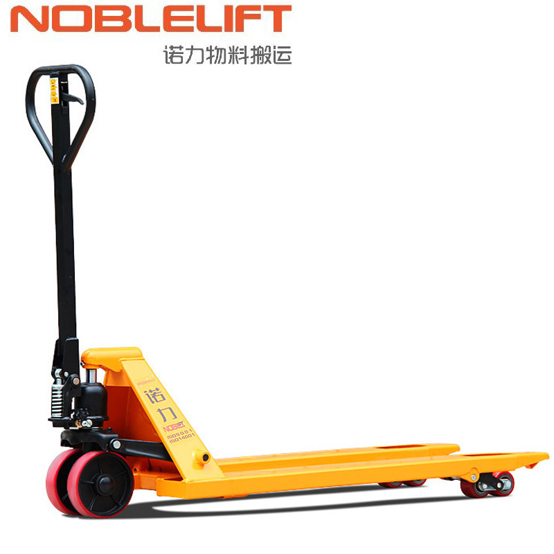 手动堆高机2吨液压托盘地牛搬运车3吨平板插车托盘车手推堆高机