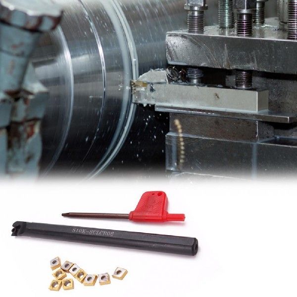 12Pcs/Set CCMT060204-HM YBC251 CNC Carbide Inserts High