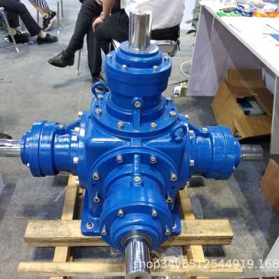 厂厂促T12螺旋伞齿轮转向箱 尺轮增速器 十字转向器90度换向器变