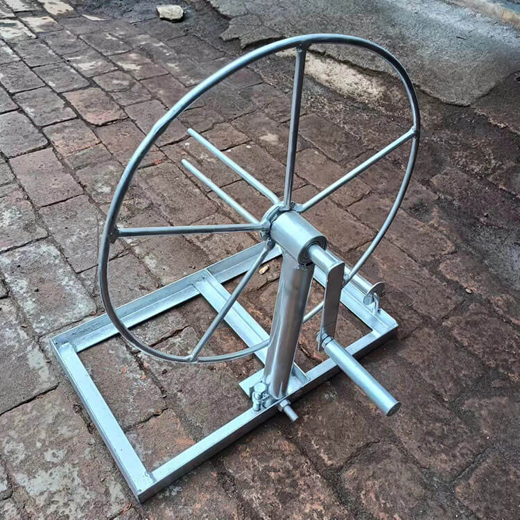 【嘉禾】浇水带子收卷器水管收纳层架缠绕水管器手摇缠带子农具