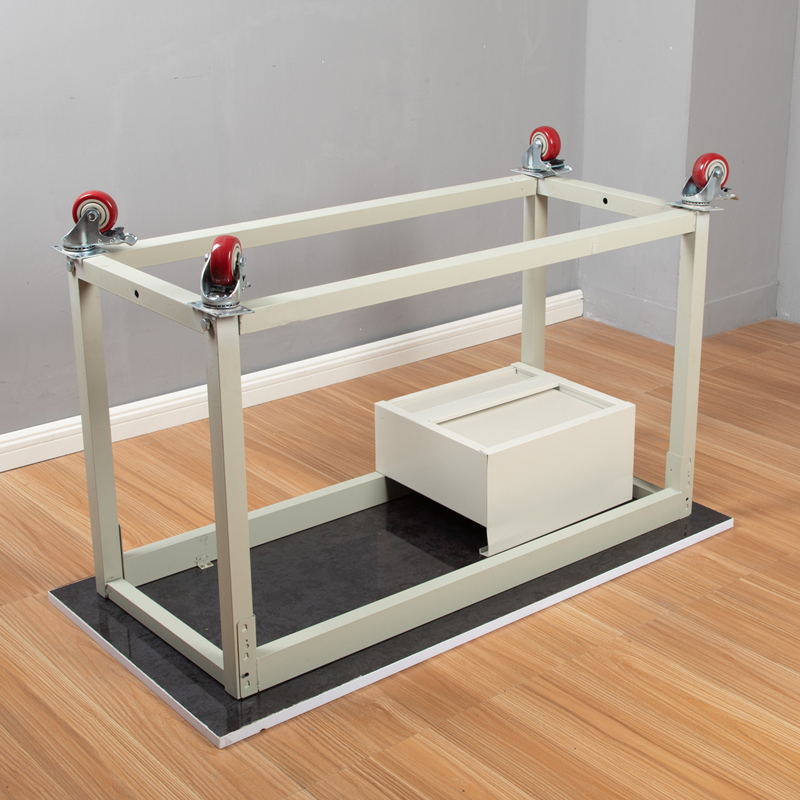 防静电工作台带轮可移动推车试验测试台维修桌双层活动打包操作台