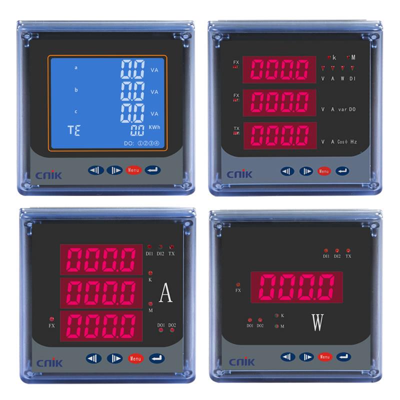 CNIK仪科仪表PD1688E-3S4三相多功能电力仪表数显电流电压组合表