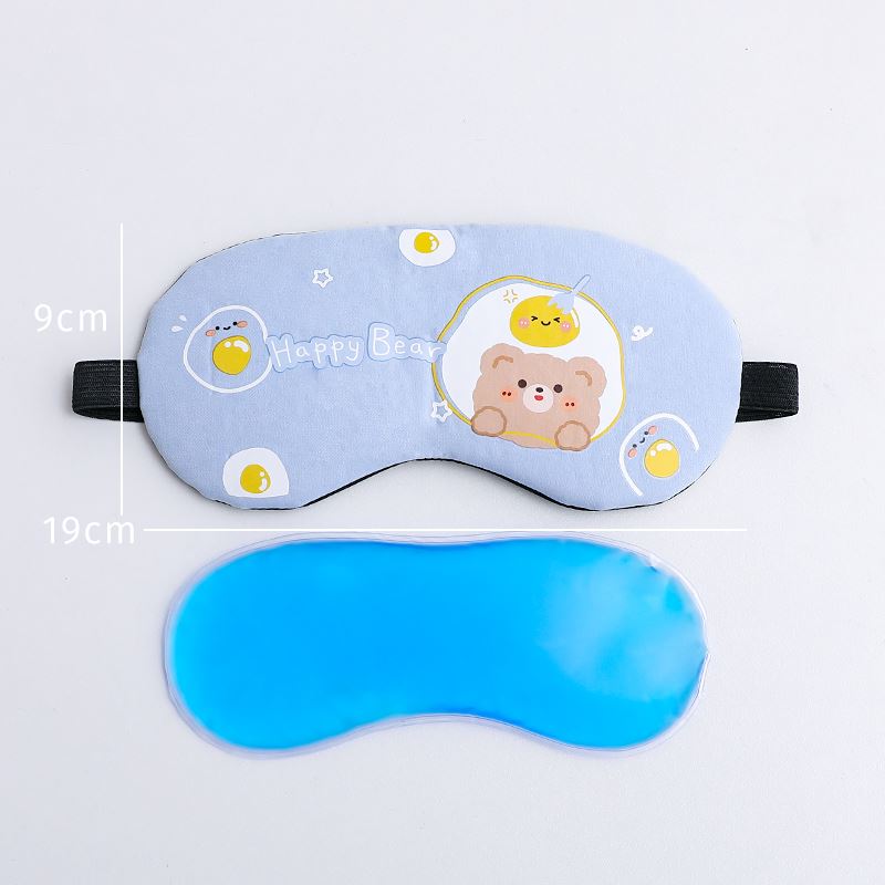 Eye protection sleep shading eye mask, ice relieve eye fatig