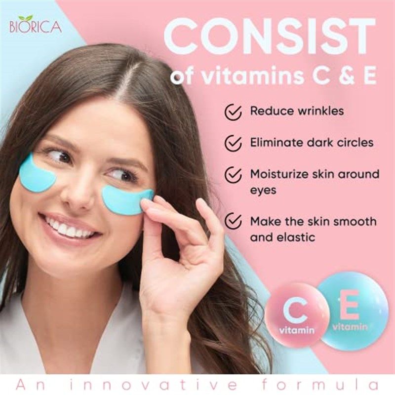 Dual Action Under-Eye Patches  Collagen & Carrageen Gel Eye