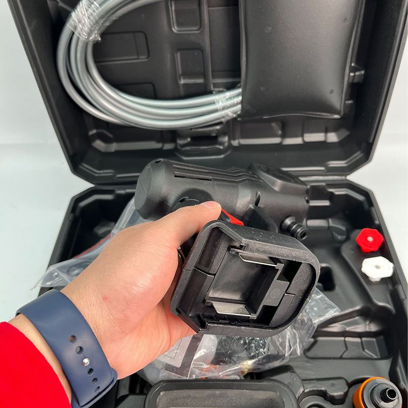 车载家用可携式充电式高压水枪 大功率锂电水泵清洗神器无线洗车