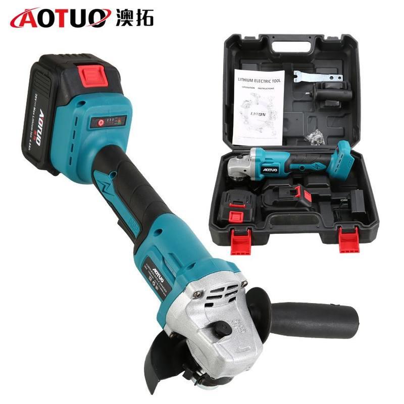 新款36V电动角磨机金属打磨切割抛光除锈角向磨光机 手砂轮角磨机