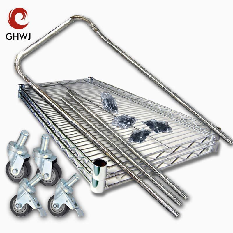 分拣车配货车捡货车双层单扶手推车电商物流台车周转车仓库拣货车