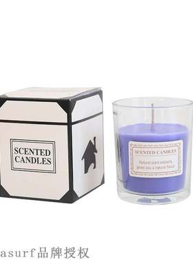 Aromatherapy large candle cup romantic Valentines Day Expr