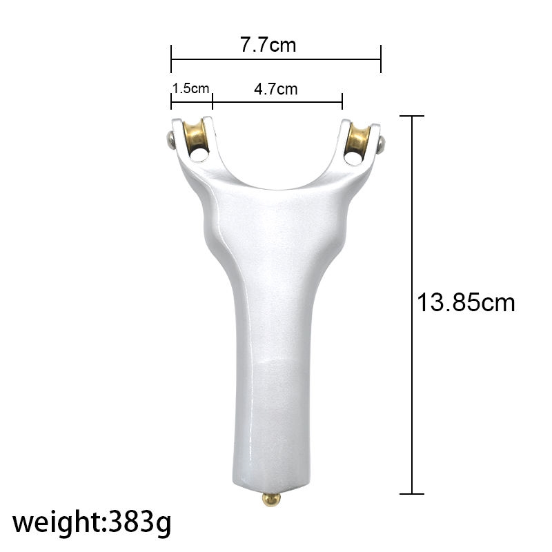 滑轮弹弓新款龙滑弹弓天罡多功能大威力射鱼镖射钢珠户外金属弹弓
