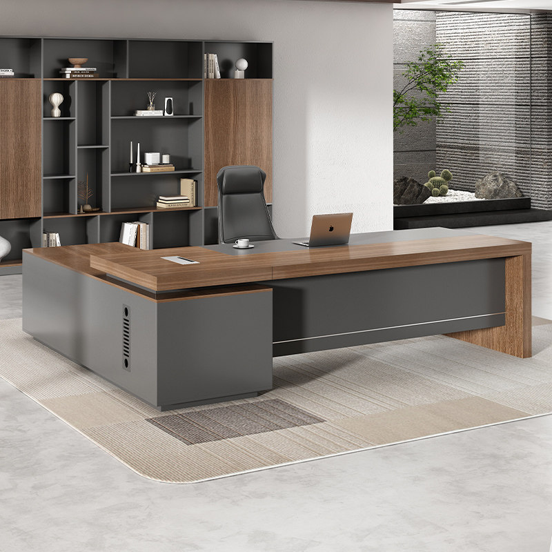 简约现代办公桌老板桌椅组合办公家具办公室总裁经理桌单人大班台,商业/办公家具,大班台/主管桌,淘宝优惠券,粉丝福利购,淘宝优惠卷