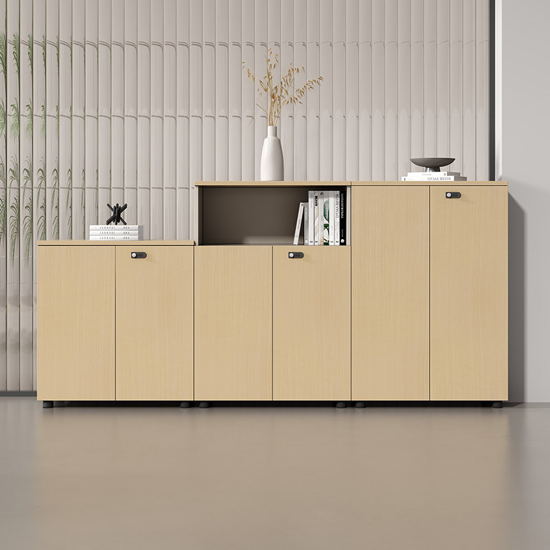 文件柜矮柜资料柜收纳置物柜办公室隔断柜简约现代落地边柜木质柜,商业/办公家具,矮柜,淘宝优惠券,粉丝福利购,淘宝优惠卷