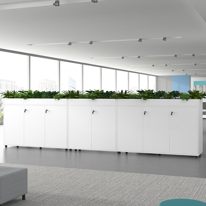 花槽柜储物柜办公室隔断柜矮柜财务文件档案文档资料花柜子简约,商业/办公家具,花槽柜,淘宝优惠券,粉丝福利购,淘宝优惠卷