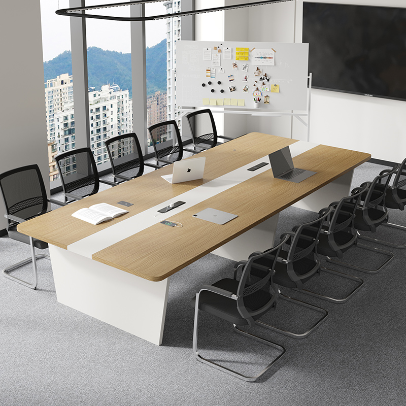 会议桌长桌现代简约会议桌椅组合