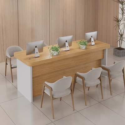 定制房地产中介门店德佑前台桌